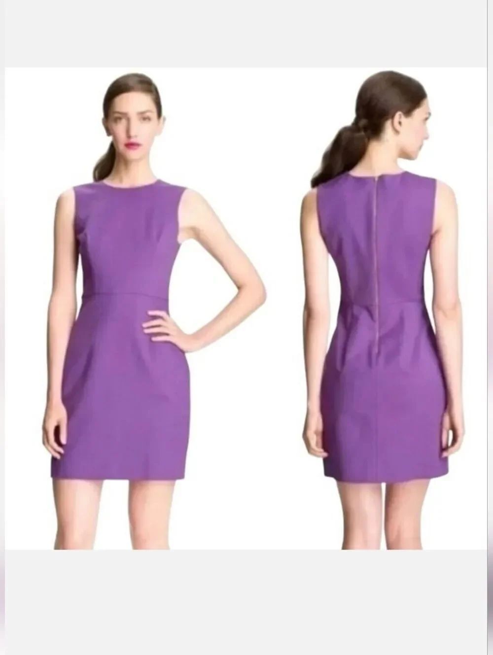Kate Spade Purple Sleeveless Mariam Shift Dress Women’s Sz 8 NWT